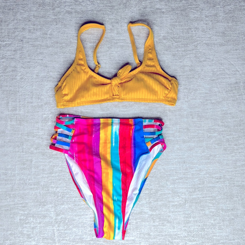 Colorful bikini
